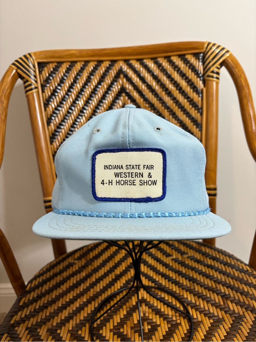 Vintage Indiana State Fair 4-H Western Hat